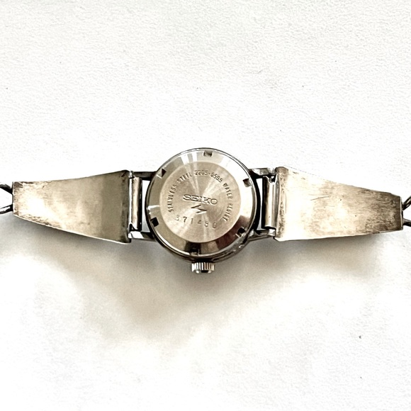 Zuni, Vintage Fish Scale Inlay. Jet Turquoise MoP Coral Sterling Watch Tips - Picture 2 of 4